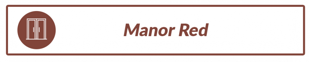 Manor Red Front Door Colour