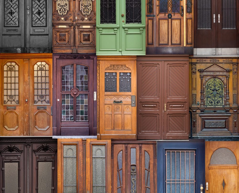 Another collage of various doors from around the world