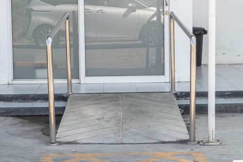 n example of wheelchair accessible door width that complies with regulations